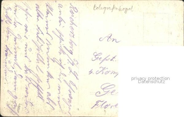 Militaria WK1 telegrafenkoppel Portrait – Bild 2