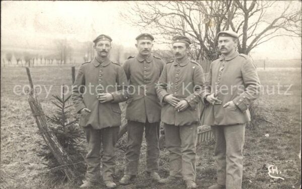 Militaria WK1 Gruppenfoto