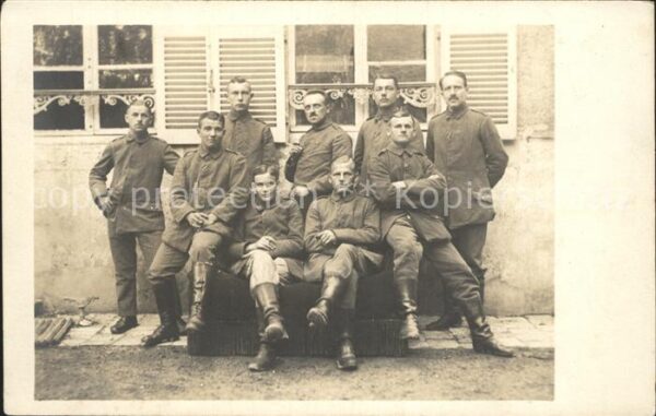 Militaria WK1 gruppenfoto