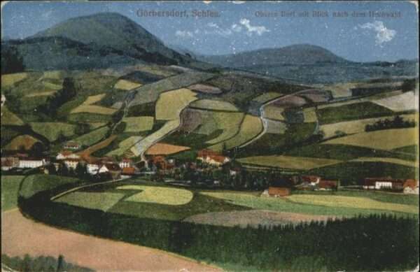 Goerbersdorf Schlesien Görbersdorf Oberes Dorf Hochwald