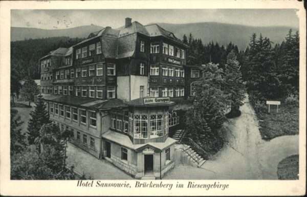 Brueckenberg Riesengebirge otel Sanssoucie