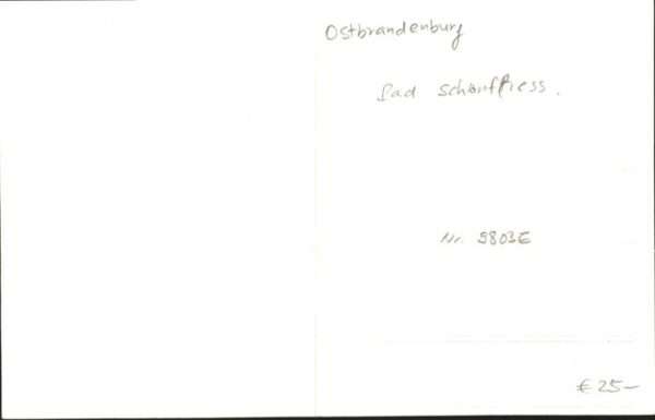 Bad Schoenfliess Handschriftlich] – Bild 2