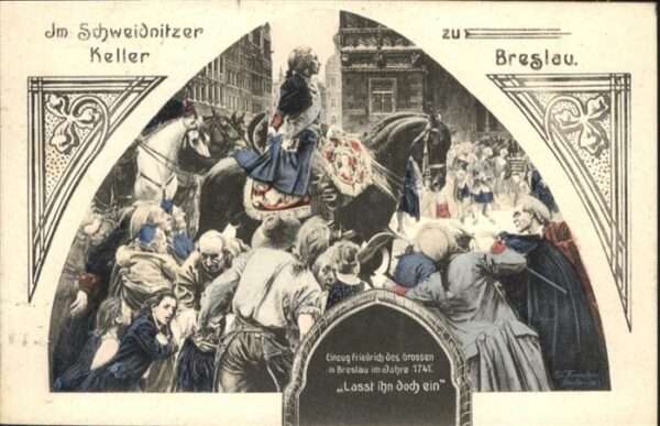 Breslau Niederschlesien Breslau Schweidnitzer Keller