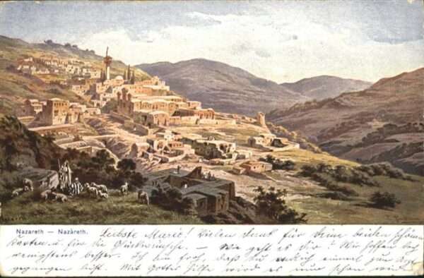 Nazareth Israel Nazareth Künstler F. Perlberg