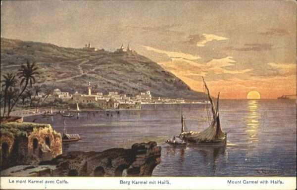 Haifa Caifa Mont Karmel Berg Mount Carmel Kün