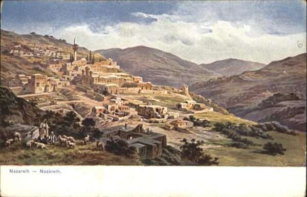 Nazareth Israel Nazareth Künstler F. Perlberg