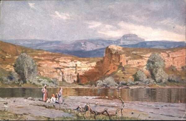 Jordan Israel Jordan Heilige Bad Fluss