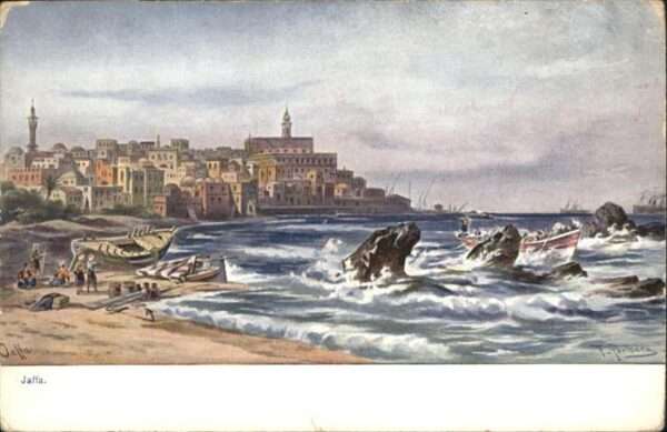 Jaffa Künstler F. Perlberg