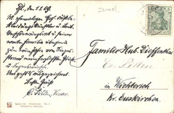 El Kantara Schlucht Künstler F. Perlberg – Bild 2