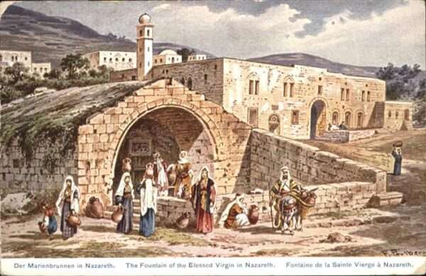 Nazareth Israel Nazareth Marienbrunnen Fountain Blessed
