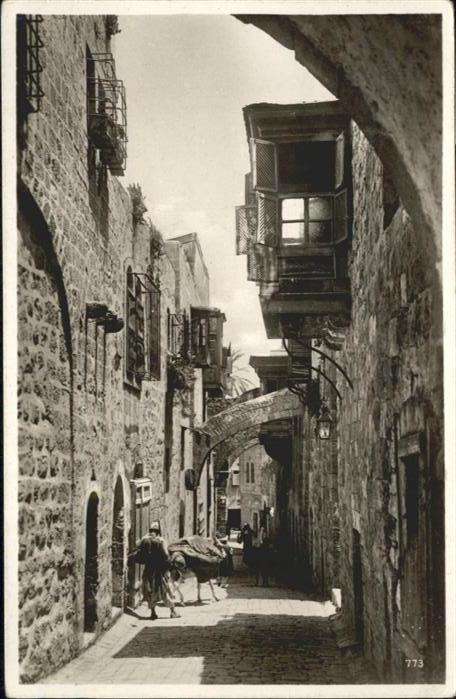 Jerusalem Yerushalayim Jerusalem Via Dolorosa Rue Street Stras