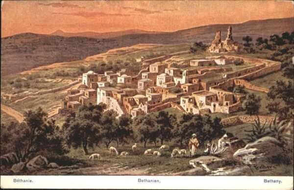 Bethanien Israel Bethanien Bethanie Bethany Künstler F.