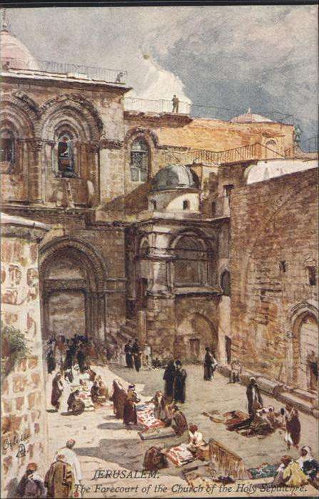 Jerusalem Yerushalayim Jerusalem Church Holy Sepulchre