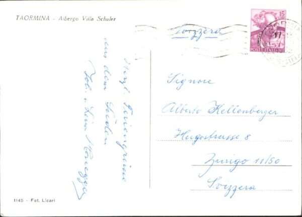 Taormina Sizilien Taormina Albergo Villa Schuler – Bild 2