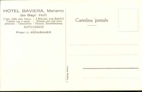 Merano Meran Merano Hotel Baviera – Bild 2