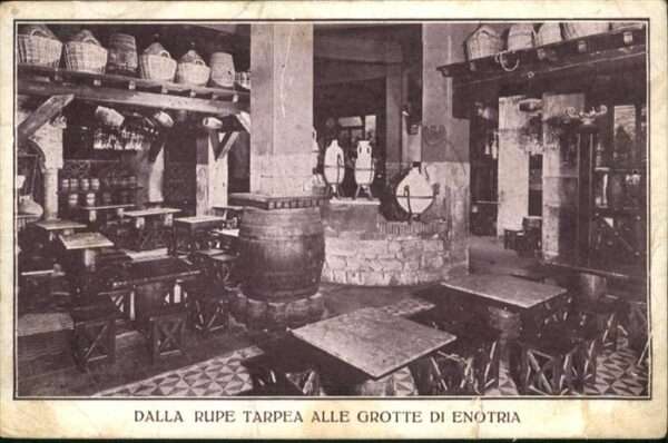 Rom Roma Roma Dalla Rupe Tarpea Alle Grotte di E