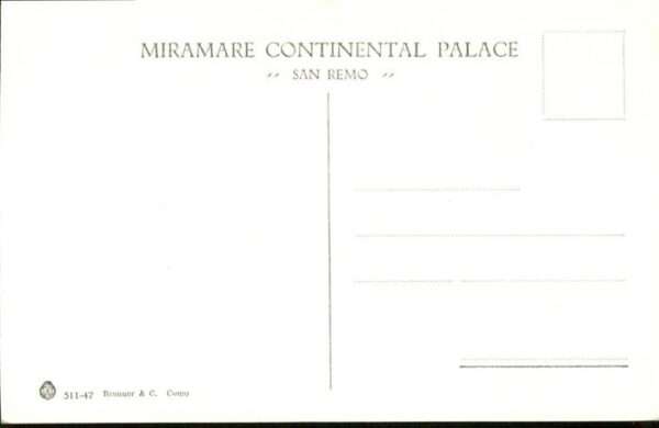 San Remo Miramare Continental Palace – Bild 2