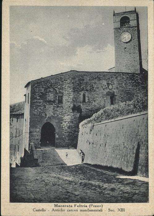 Macerata Feltria Pesaro Castello