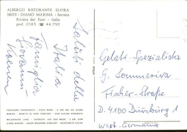 Diano Marina Albergo Restaurant Elvira – Bild 2