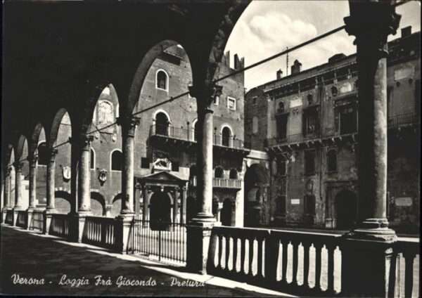 Verona Veneto Verona Loggia Frau Giocondo