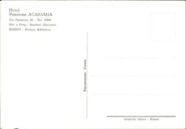 Rimini Hotel Pension Acasamia – Bild 2