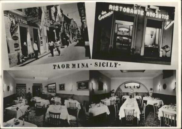Taormina Sizilien Taormina Restaurant Myosotis
