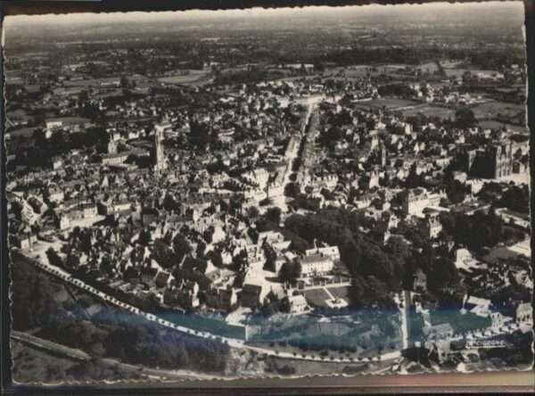 Avranches Fliegeraufnahme