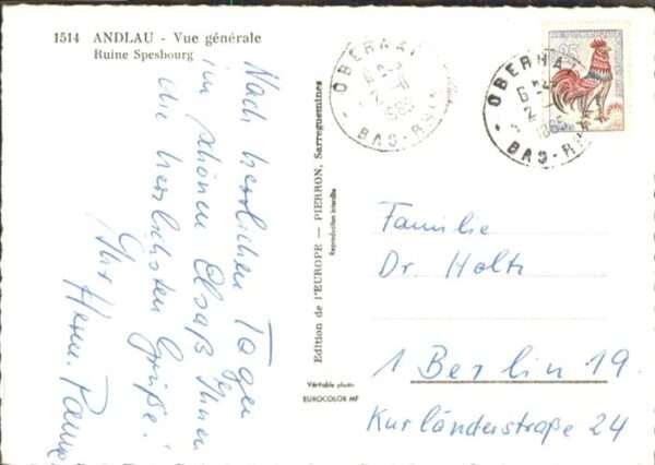 Andlau Ruine Spesbourg – Bild 2
