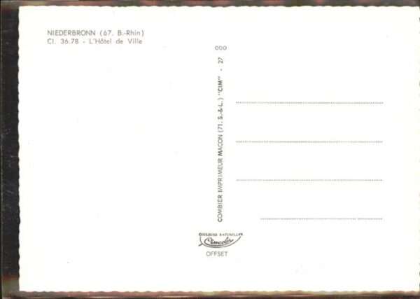 Niederbronn-les-Bains Hotel de Ville – Bild 2
