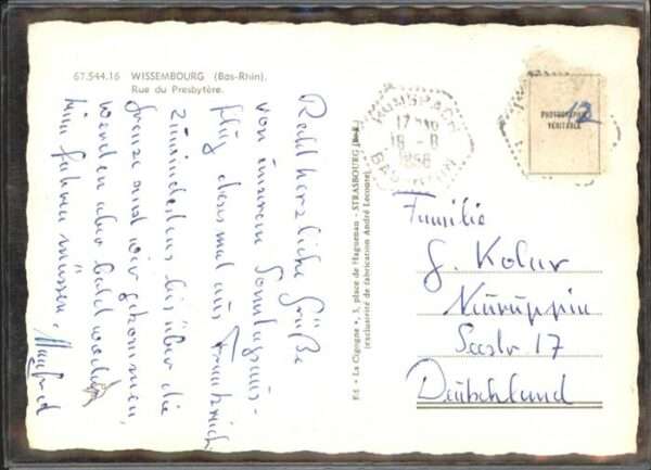 Wissembourg Rue Presbytere – Bild 2