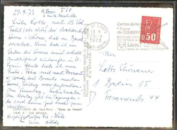 Saint-Louis Elsass Saint-Louis Fliegeraufnahme – Bild 2