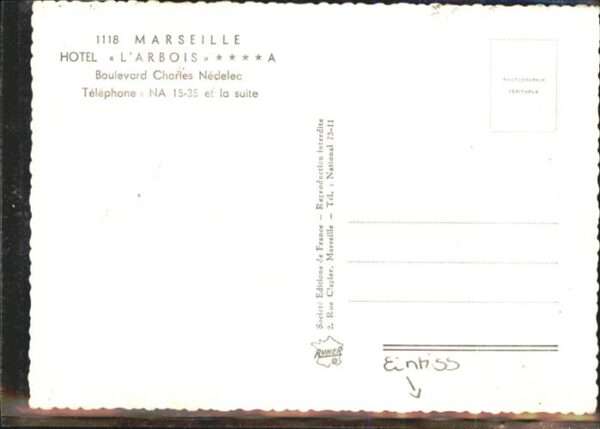 Marseille Bouches-du-Rhone Marseille Hotel L Arbois – Bild 2