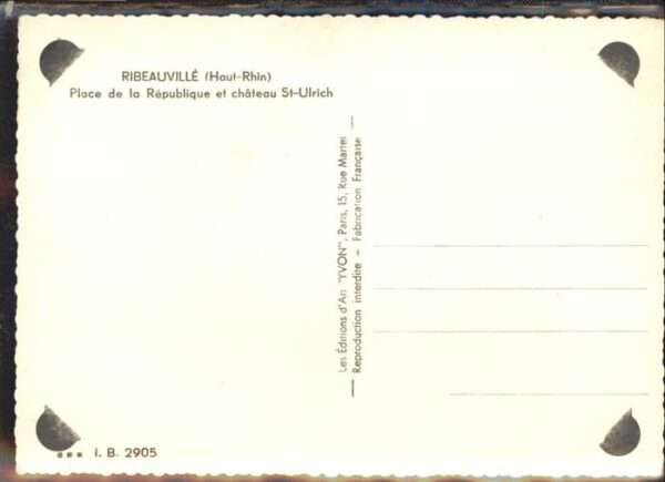 Ribeauville Brunnen Place de la Republique – Bild 2