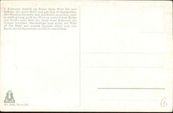 Maerchen Sagen Rübezahl Künstler F. Elssner – Bild 2