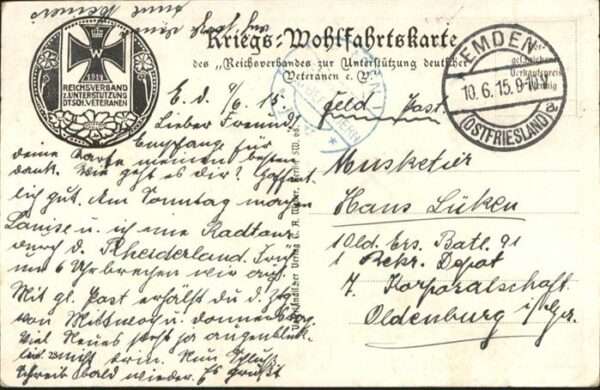 Marschall Vinzenz Generalfeldmarschall von Hindenburg Kün – Bild 2