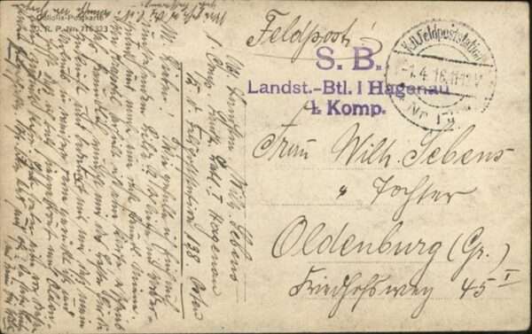 Militaria WK1 Gruppenfoto – Bild 2