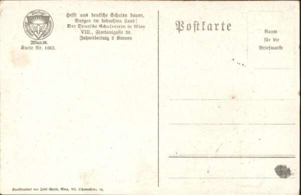 Verlag Schulverein Nr Nr. 1063 Wanderer – Bild 2