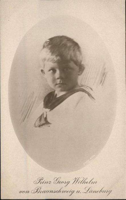 Adel Braunschweig Prinz Georg Wilhelm Lüneburg