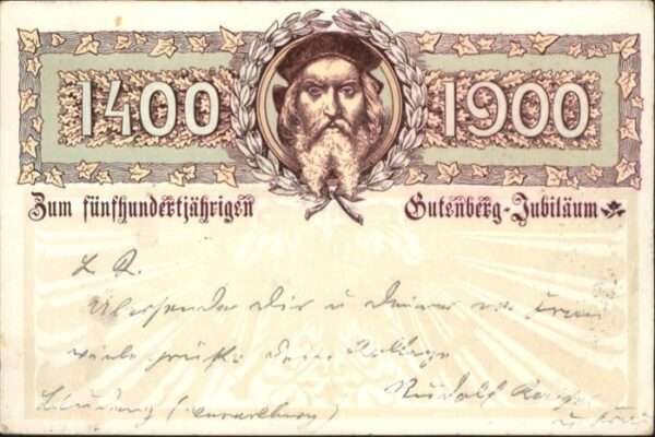 Berufe Buchdruck Gutenberg Jubiläum