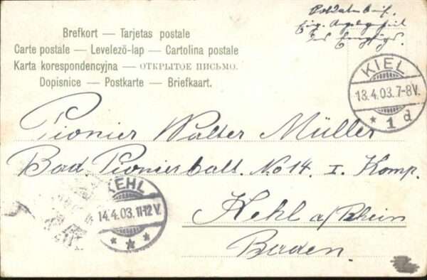 Schiffe Ships Navires Kreuzer Nymphe – Bild 2