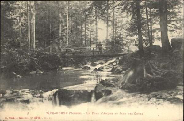 Gerardmer Le Pont d_Amour au Saut des Cuves