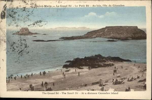 Saint-Malo 35 Le Grand Be Le Petit Be l'Ile de Cezemb