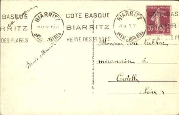 Biarritz Pyrenees Atlantiques Le Casino La Grande Plage – Bild 2