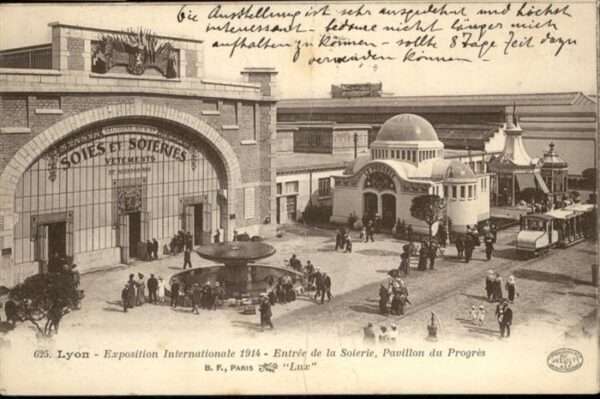Lyon France Exposition Internationale 1914