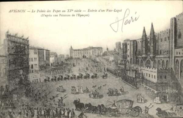 Avignon Vaucluse Le Palais des Papes