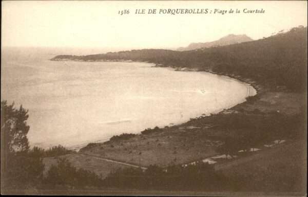 Ile de Porquerolles Plage de la Courtade
