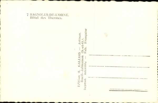 Bagnoles-de-l Orne Hotel des Thermes – Bild 2