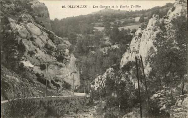 Ollioules Les Gorges et la Roche Taillle