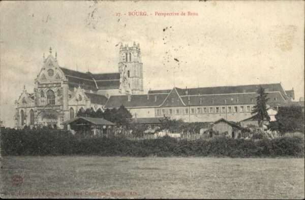 Bourg-en-Bresse Perspective de Brou