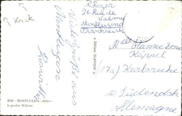 Montlucon Allier Le jardin Wilson – Bild 2